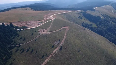 Mountain Road 스톡 동영상 95737045