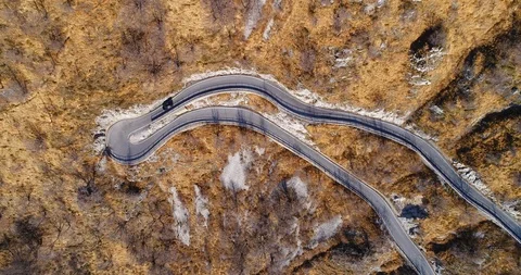 Mountain road Video stock 100988087