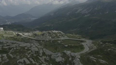 MOUNTAIN ROAD Stock Footage 146638842