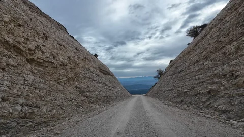 Mountain road. Stock Footage 289100125