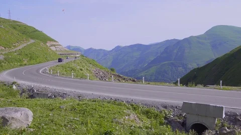 Mountain road in Georjia Video stock 78929972