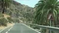 Mountain road in Gran Canaria HD 동영상