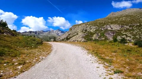 Mountain road in the mountains	 Stock Footage 149321952