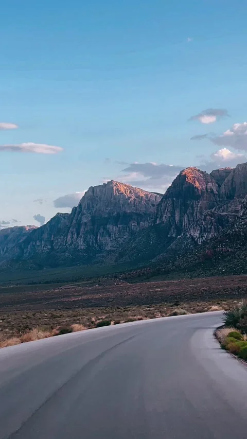 Mountain road in the mountains, road, mountain, landscape, Stock Footage 252153815