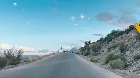 Mountain road in the mountains, road, mountain, landscape, Stock Footage 252153861