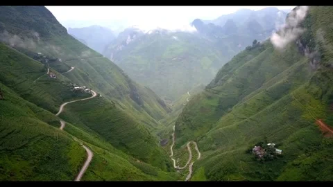 Mountain road nature Stock Footage 274414630