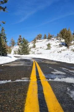 Mountain road Stock Photos