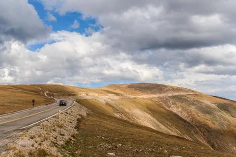 Mountain road Foto stock