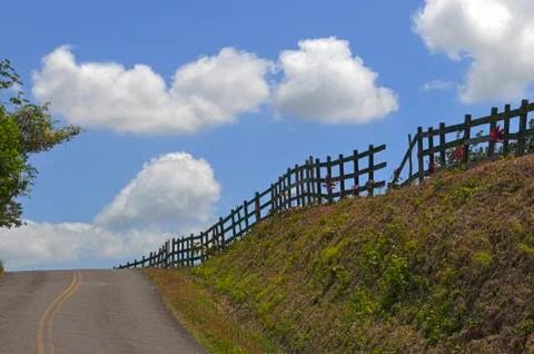 Mountain road Stock Photos