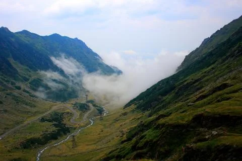 Mountain road Stock Photos