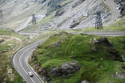 Mountain road Stock Photos
