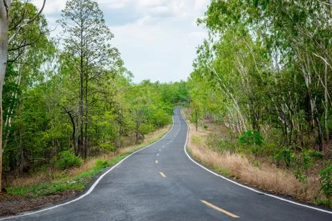 Mountain road Stock Photos
