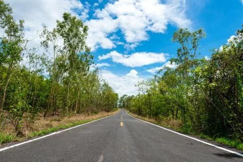 Mountain road Stock-Fotos