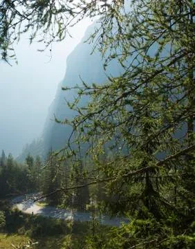 Mountain road Stock Photos