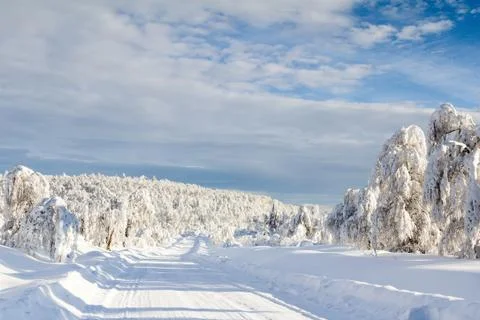 Mountain road Stock Photos