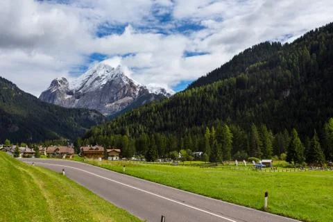 Mountain road Stock Photos