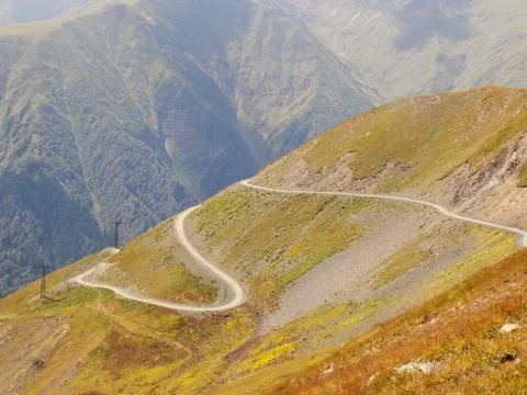 Mountain road Foto stock