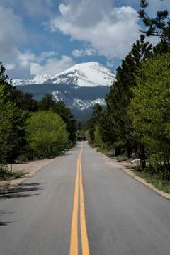 Mountain Road Foto stock