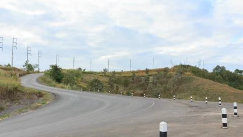 Mountain road. Stock Photos