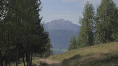 Mountain with road Foto stock