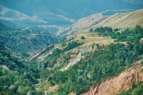 Mountain road Foto stock
