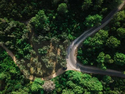 Mountain road Stock Photos