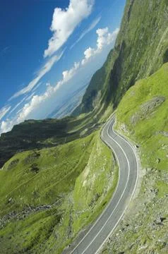 Mountain road Foto stock