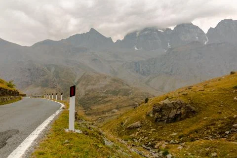 Mountain road Stock Photos