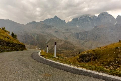 Mountain road Stock Photos