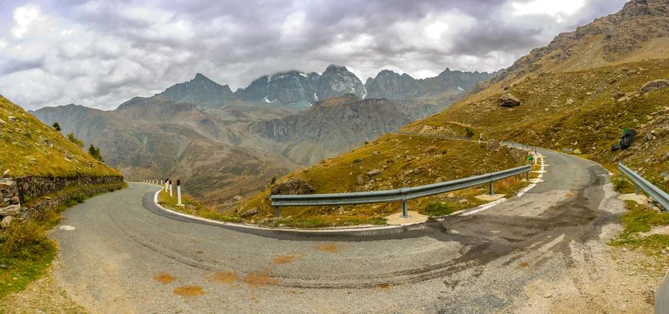 Mountain road Stock Photos