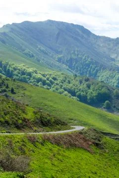 Mountain road Stock Photos