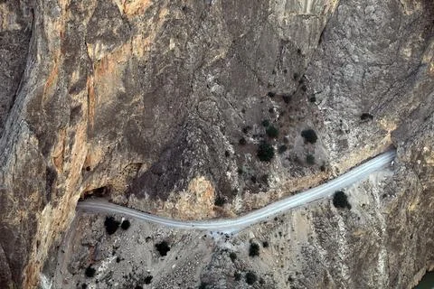 Mountain road Stock Photos