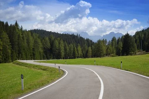 A Mountain road Stock Photos