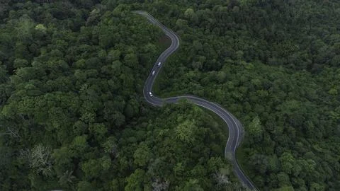 Mountain road Stock Photos
