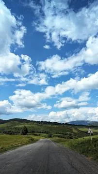 Mountain road Stock Photos