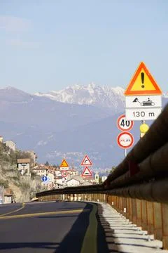 Mountain Road Stock Photos