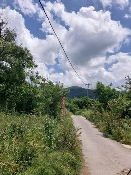 Mountain road Stock Photos