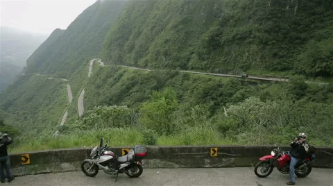 Mountain Road of the Serra do Rio do Rastro Stock Footage 51756402