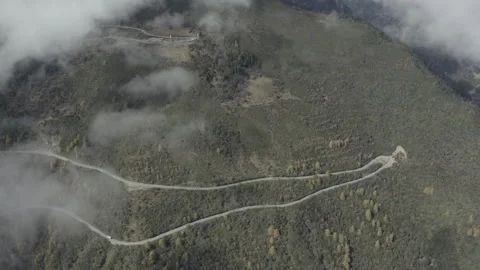 Mountain road sichuan Stock Footage 256797521