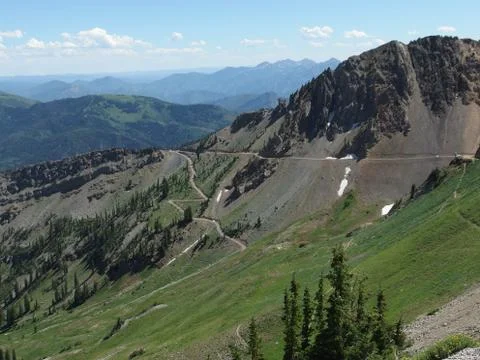 Mountain Roads Stock Photos
