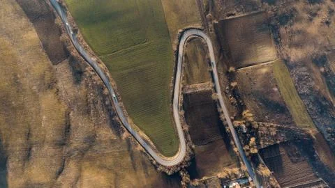 Mountain roads Foto stock