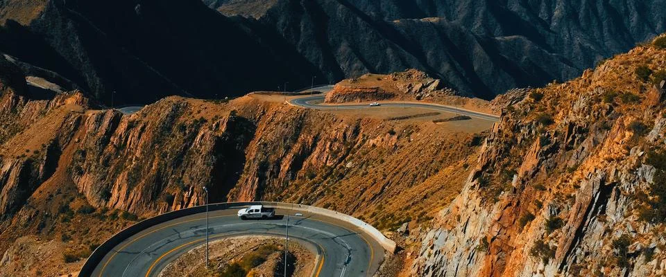 Mountain Roads Stock Photos