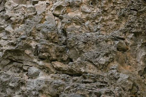 Mountain rock stone sharped textured background surface natural object Foto stock