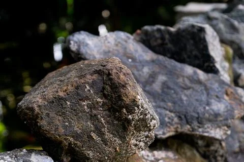 Mountain rock texture. Suitable for background Stock Photos