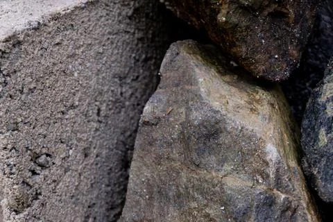 Mountain rock texture. Suitable for background Stock Photos