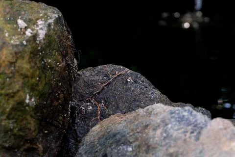 Mountain rock texture. Suitable for background Stock Photos