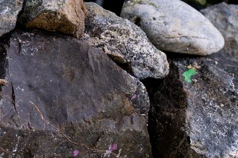 Mountain rock texture. Suitable for background Stock Photos