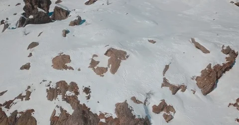 Mountain Rocks Stock Footage