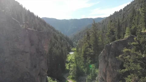 Mountain rocks Stock Footage 204865544