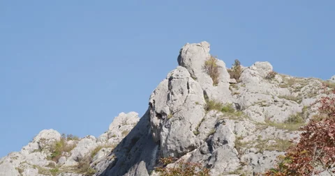 Mountain Rocks, Interesting Shapes Stock Footage 231805536